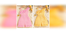 Load image into Gallery viewer, Checkered Ruffled Romper