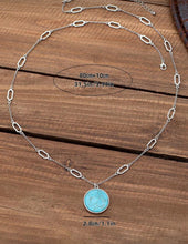Load image into Gallery viewer, Turquoise Sweater Chain