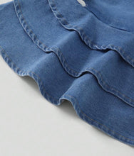 Load image into Gallery viewer, Jean Ruffled Dress