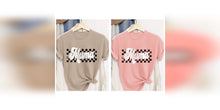 Load image into Gallery viewer, Plaid Mama Print Tee