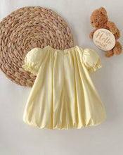Load image into Gallery viewer, Yellow Bowknot Dress