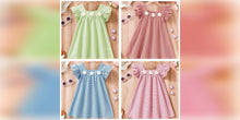 Load image into Gallery viewer, Checkered Doll Dress