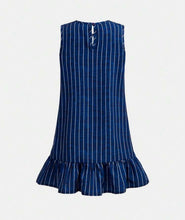 Load image into Gallery viewer, Blue PinStripe Dress