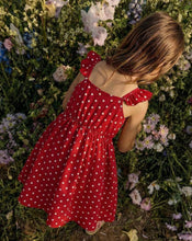 Load image into Gallery viewer, Red Polka Dot Dress