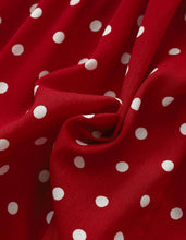 Load image into Gallery viewer, Red Polka Dot Dress