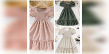 Load image into Gallery viewer, Puff Sleeve Garden Dress