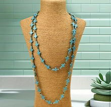 Load image into Gallery viewer, 2 String Cross necklace