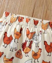 Load image into Gallery viewer, Brown Crazy Chicken Outfit