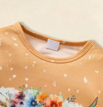 Load image into Gallery viewer, Floral Cow Flare Outfit