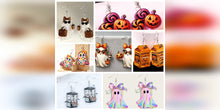 Load image into Gallery viewer, Halloween Acrylic Earrings