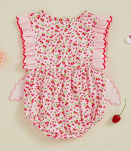 Load image into Gallery viewer, Cherry Bubble Romper