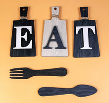 Load image into Gallery viewer, Wood Eat Farmhouse Decor