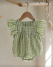Load image into Gallery viewer, Checkered Romper