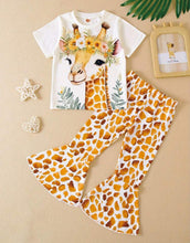 Load image into Gallery viewer, Giraffe Flare outfit