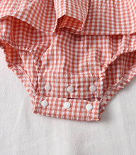 Load image into Gallery viewer, Checkered Summer Romper