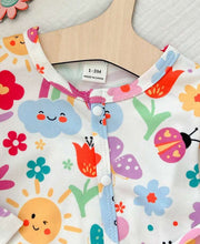 Load image into Gallery viewer, Rainbow Bee Onesie