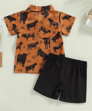 Load image into Gallery viewer, Boys Western Short Outfits