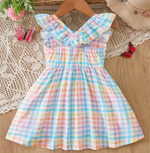 Load image into Gallery viewer, Pastel Ruffle Dress