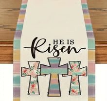 Load image into Gallery viewer, He is Risen Table Runner