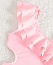 Load image into Gallery viewer, Double Ruffle One Piece Swimsuit