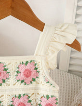Load image into Gallery viewer, Crocheted Romper