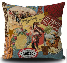 Load image into Gallery viewer, Rodeo Round-Up Pillow Case