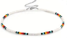 Load image into Gallery viewer, 6 Pc Glass Seed Bead Necklace Set