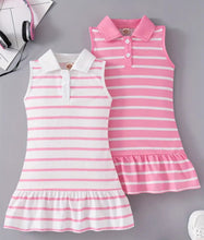 Load image into Gallery viewer, Striped Tennis Dress
