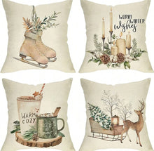 Load image into Gallery viewer, Winter Pillow Cases