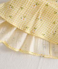 Load image into Gallery viewer, Yellow flower Dress