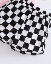Load image into Gallery viewer, Checkered School Short Outfit