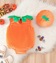 Load image into Gallery viewer, Pumpkin Onesie and cap