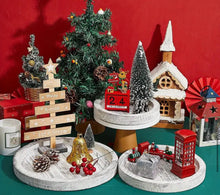 Load image into Gallery viewer, Wooden Farmhouse Tray