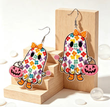 Load image into Gallery viewer, Halloween Acrylic Earrings