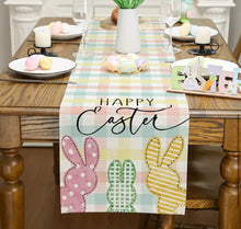Load image into Gallery viewer, Happy Easter Bunny Table Runner