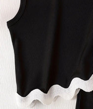 Load image into Gallery viewer, Wavy Edge Short Outfit