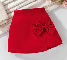 Load image into Gallery viewer, Red Bow Skirt