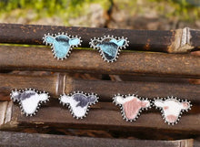 Load image into Gallery viewer, Cow Head Post Earrings