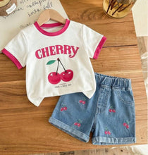 Load image into Gallery viewer, Cherry Short Outfit