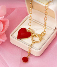 Load image into Gallery viewer, 3D Heart Chain