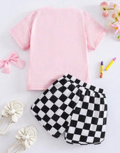 Load image into Gallery viewer, Checkered School Short Outfit