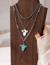 Load image into Gallery viewer, Layered Cow Necklace