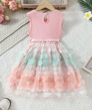 Load image into Gallery viewer, Flower Mesh Dress