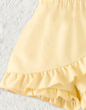 Load image into Gallery viewer, Yellow Ruffled Romper