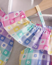 Load image into Gallery viewer, Pastel Daisy Romper/Hat