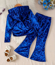 Load image into Gallery viewer, Hooded Velvet Sweatsuit