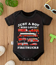 Load image into Gallery viewer, ❤️ Fire Truck Onesie