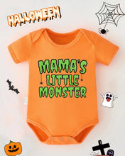 Load image into Gallery viewer, Mama’s Monster Halloween Onesie