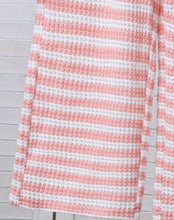 Load image into Gallery viewer, Striped Crew Neck Casual Set
