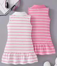 Load image into Gallery viewer, Striped Tennis Dress